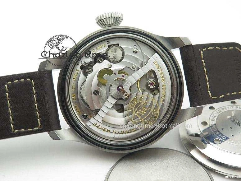 MIROTIME 0422 Refined Big Pilot IW500908 ZF 1:1 Best Edition Le Petit Prince On Brown Leather Strap A521111 V 7247